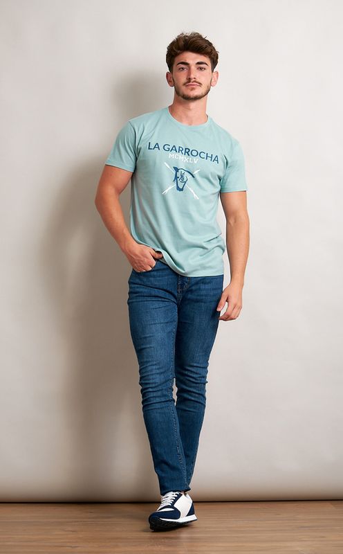 Comfort Fustas T-shirt  | Agua