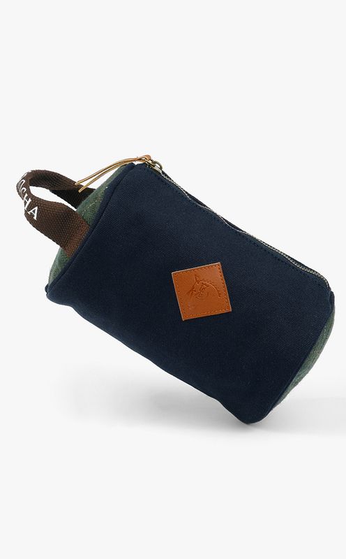 Tartán Toiletry Bag  | Marino