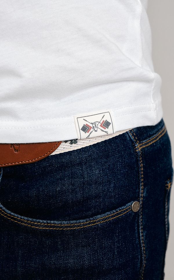 T-shirt Banderín | Crudo