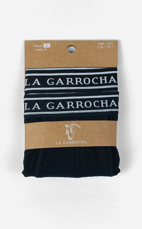 Pack Boxer Simples | Marino + Blanco