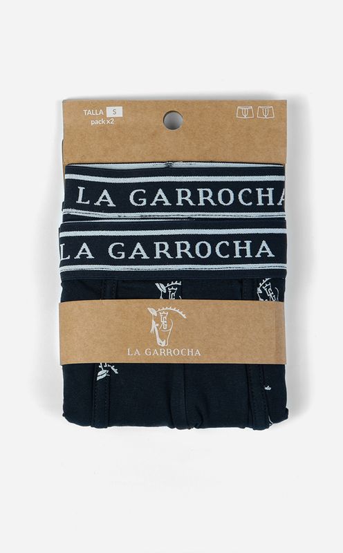 Pack Boxer Brand | Gris + Marino