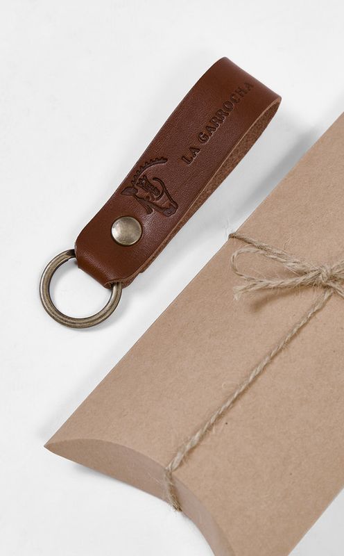 Chaveiro de couro | Cuero 