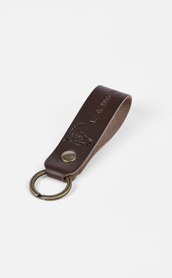 Chaveiro de couro | Chocolate