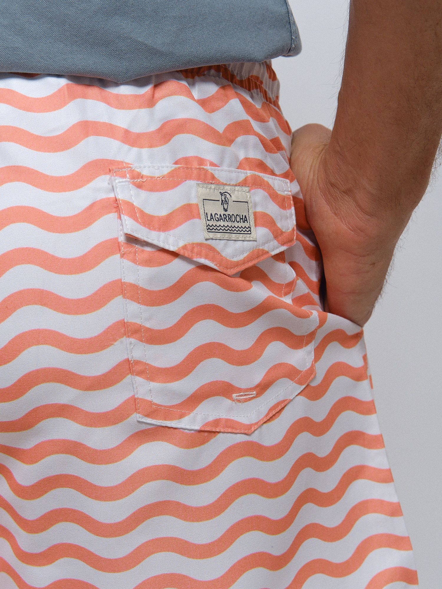 Olas Swimsuit | Salmón