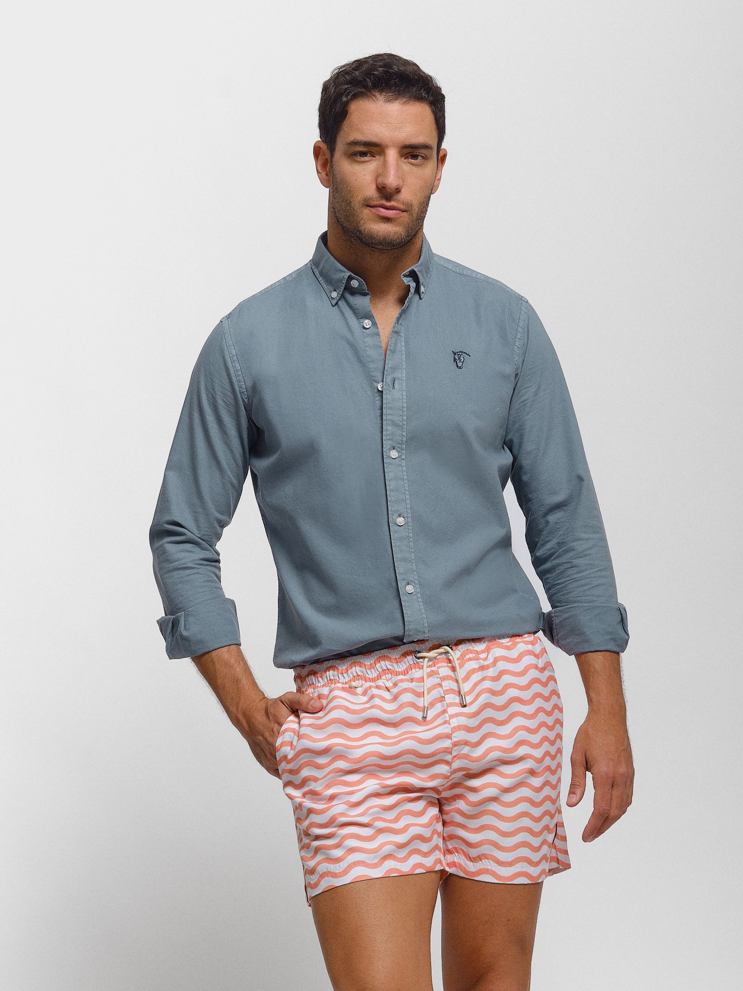 Maillot de bain Olas | Salmón