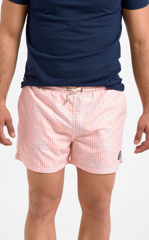 Calção de banho Vichy | Naranja