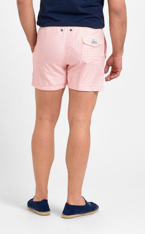 Calção de banho Vichy | Naranja