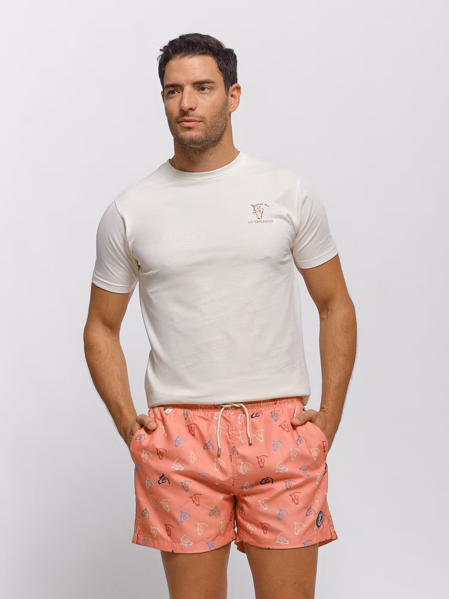 Brand Color Swimsuit | Naranja