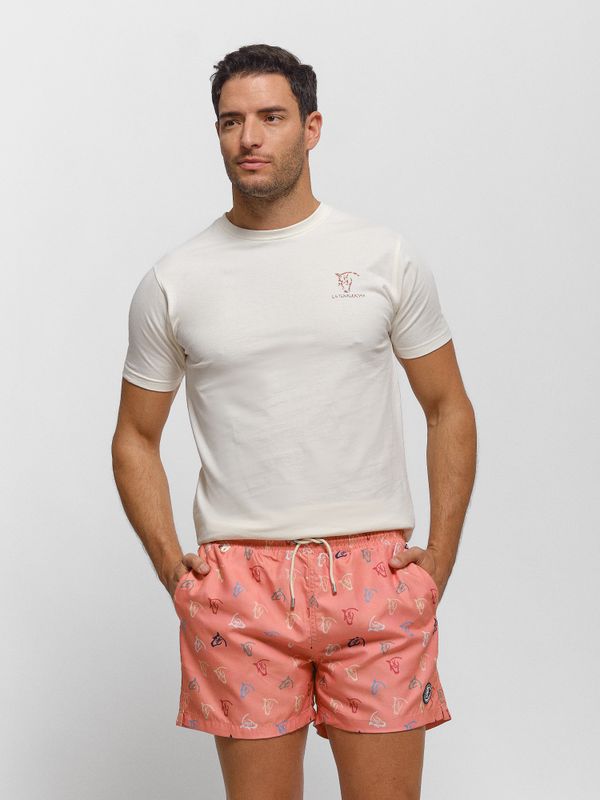 Calção de banho Brand Color | Naranja