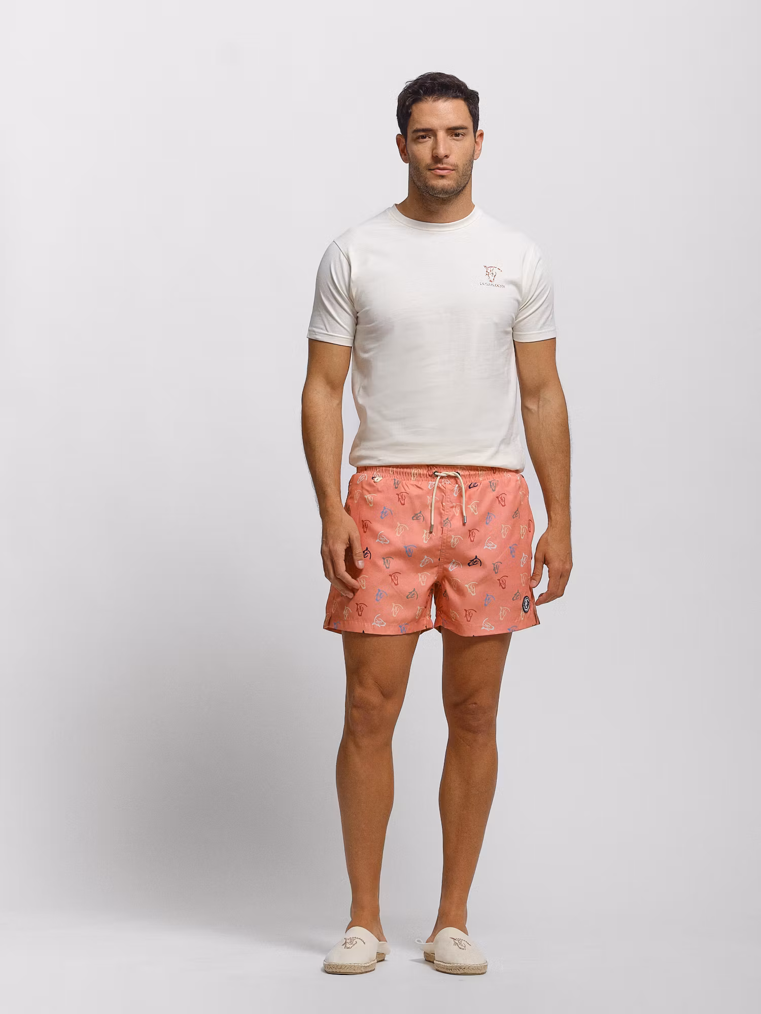 Brand Color Swimsuit | Naranja