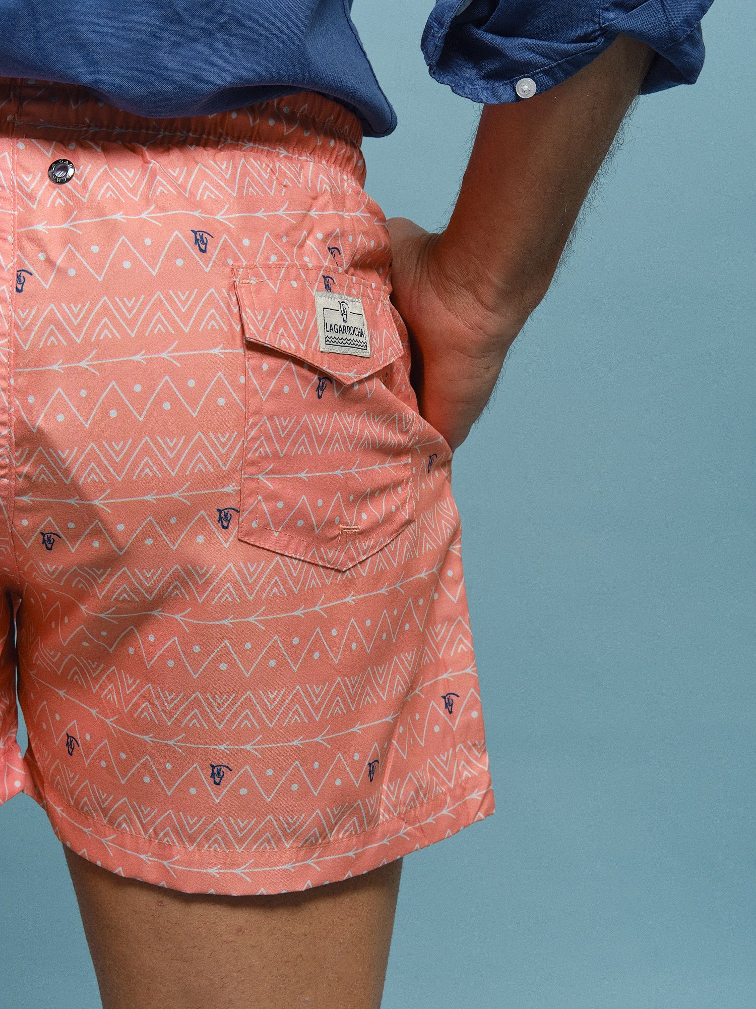 Tribal swimsuit | Salmón