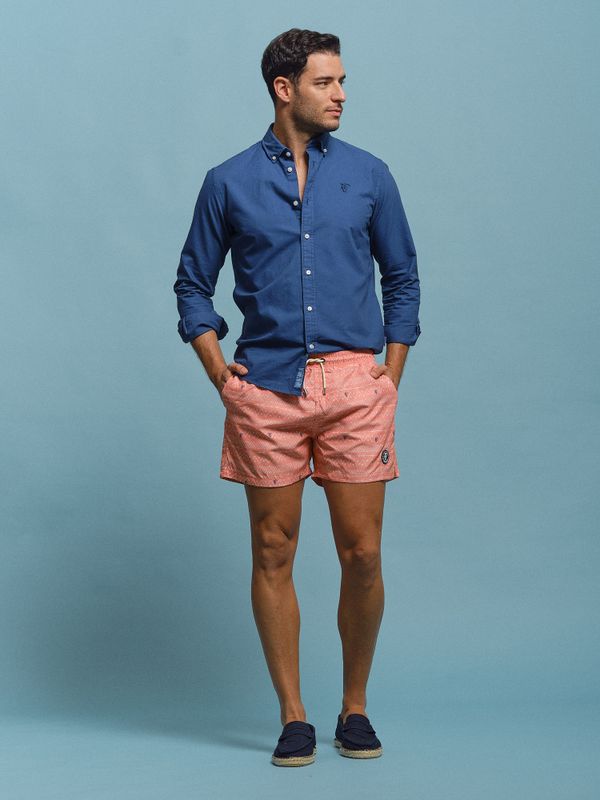 Calção de banho Tribal | Salmón