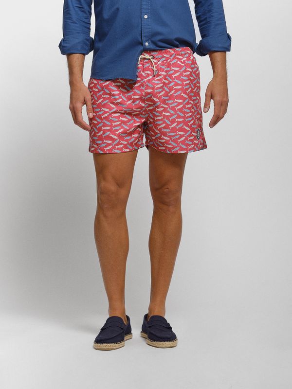 Calção de banho de peixe