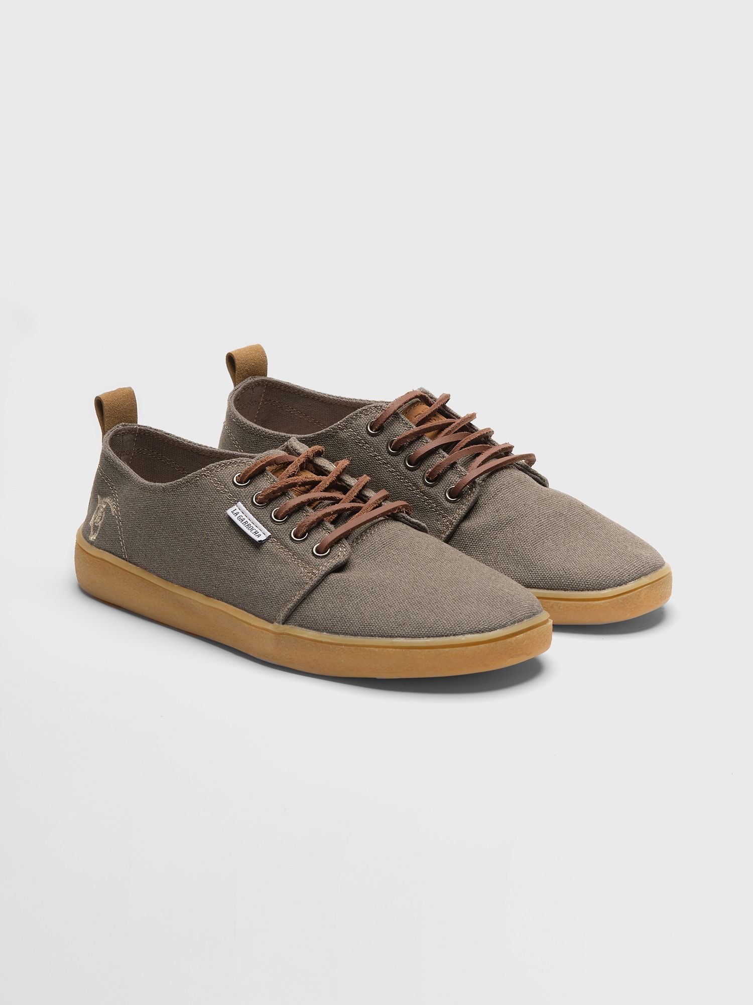Canvas sneaker | Moka