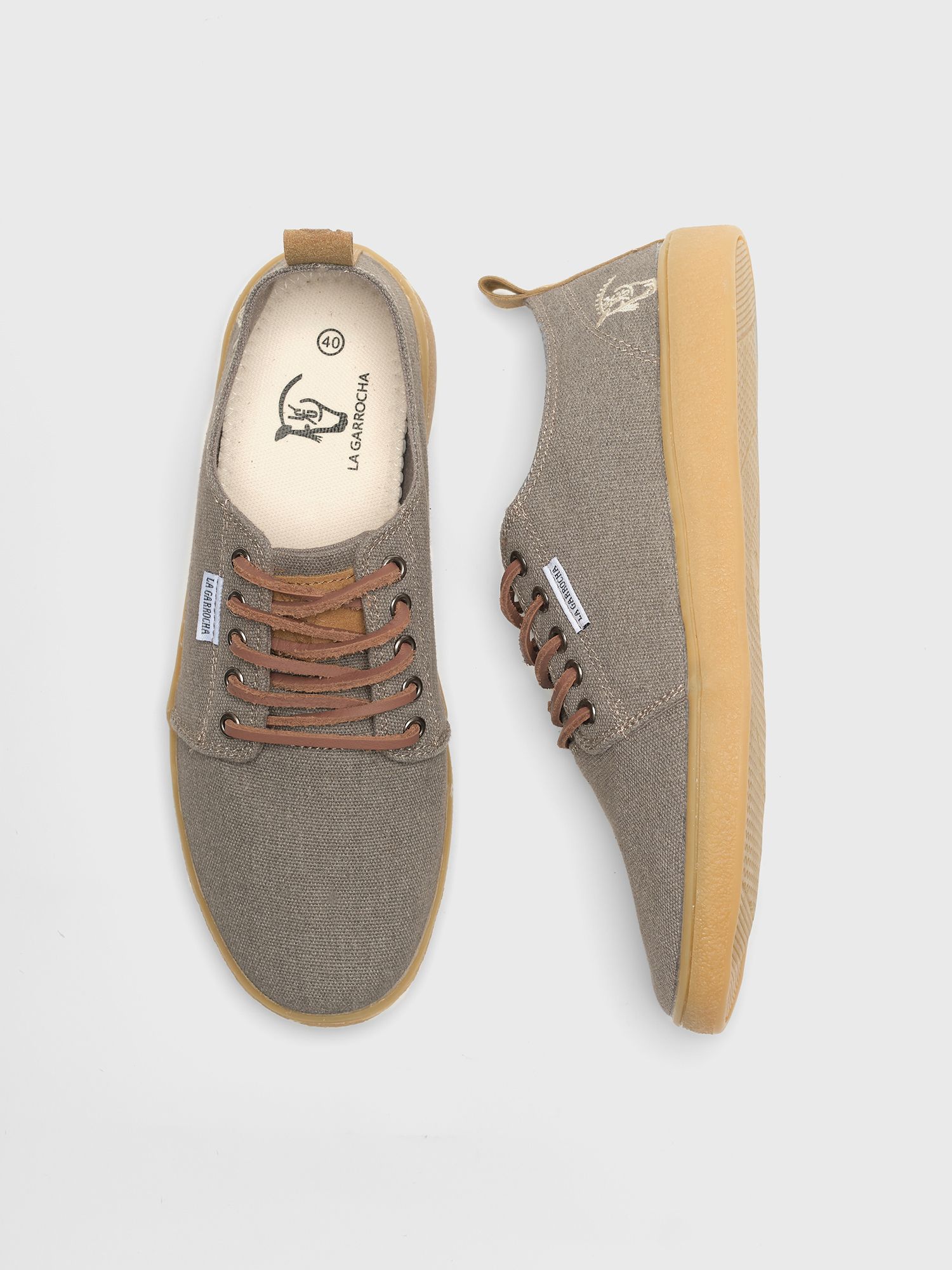 Canvas sneaker | Moka