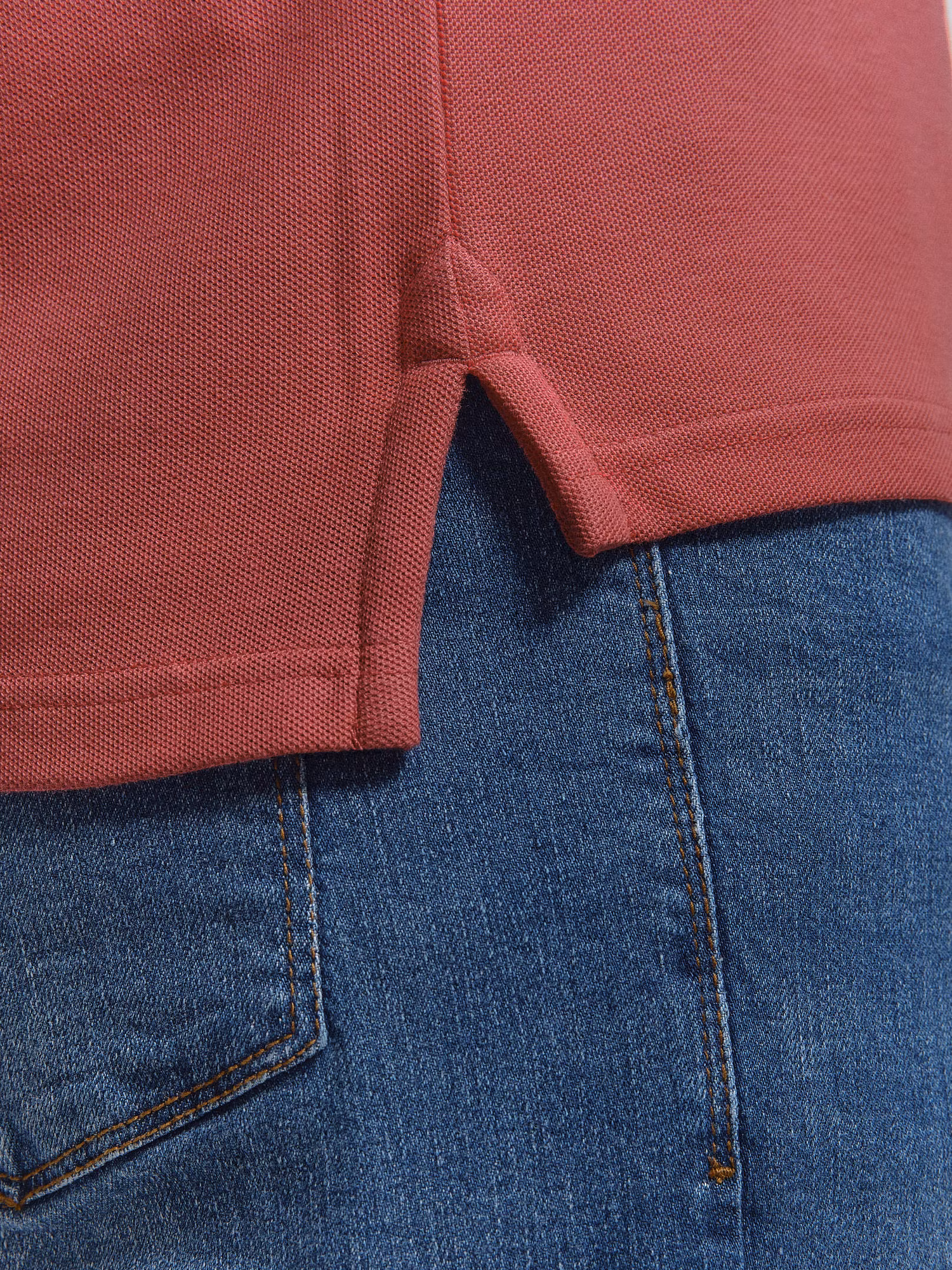 Polo Detalle Parche | Grosella