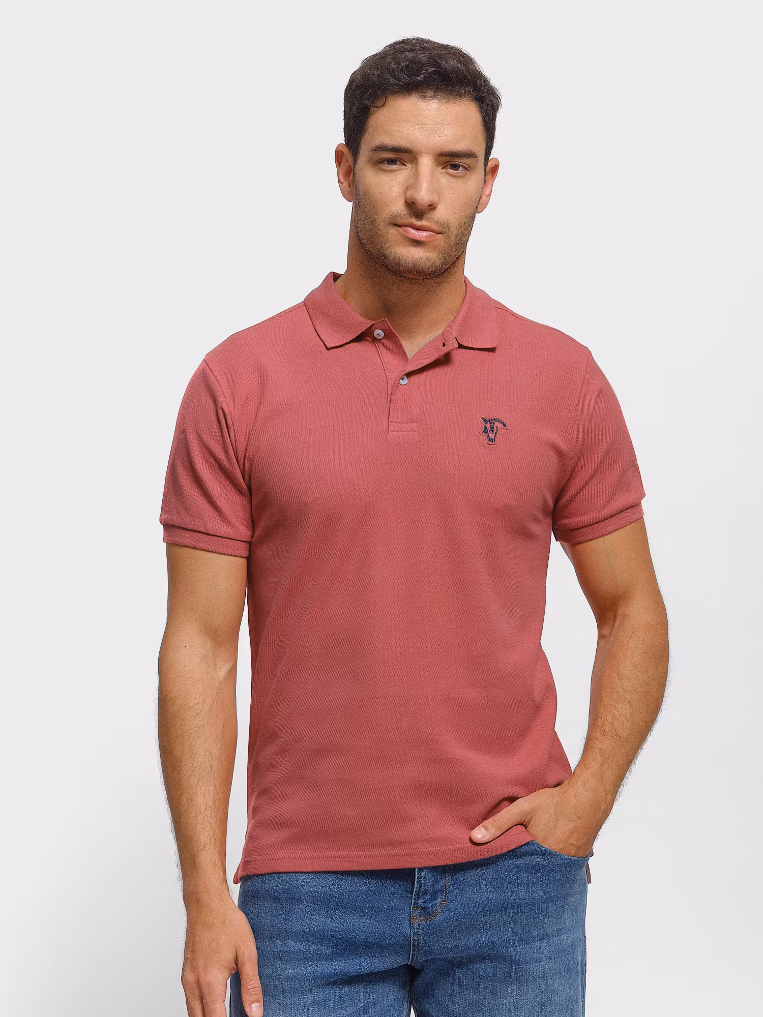 Polo Detalle Parche | Grosella