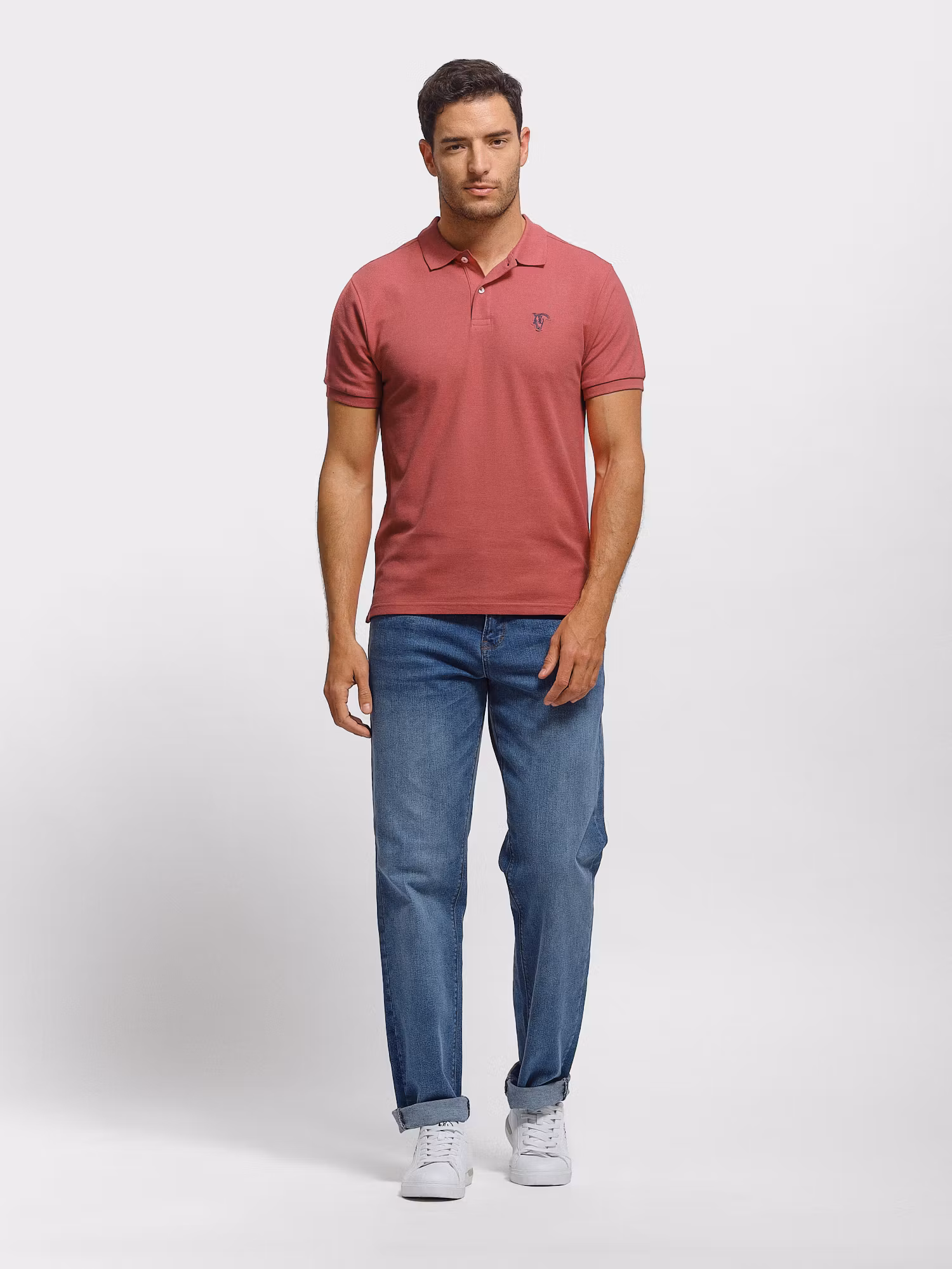 Polo Detalle Parche | Grosella