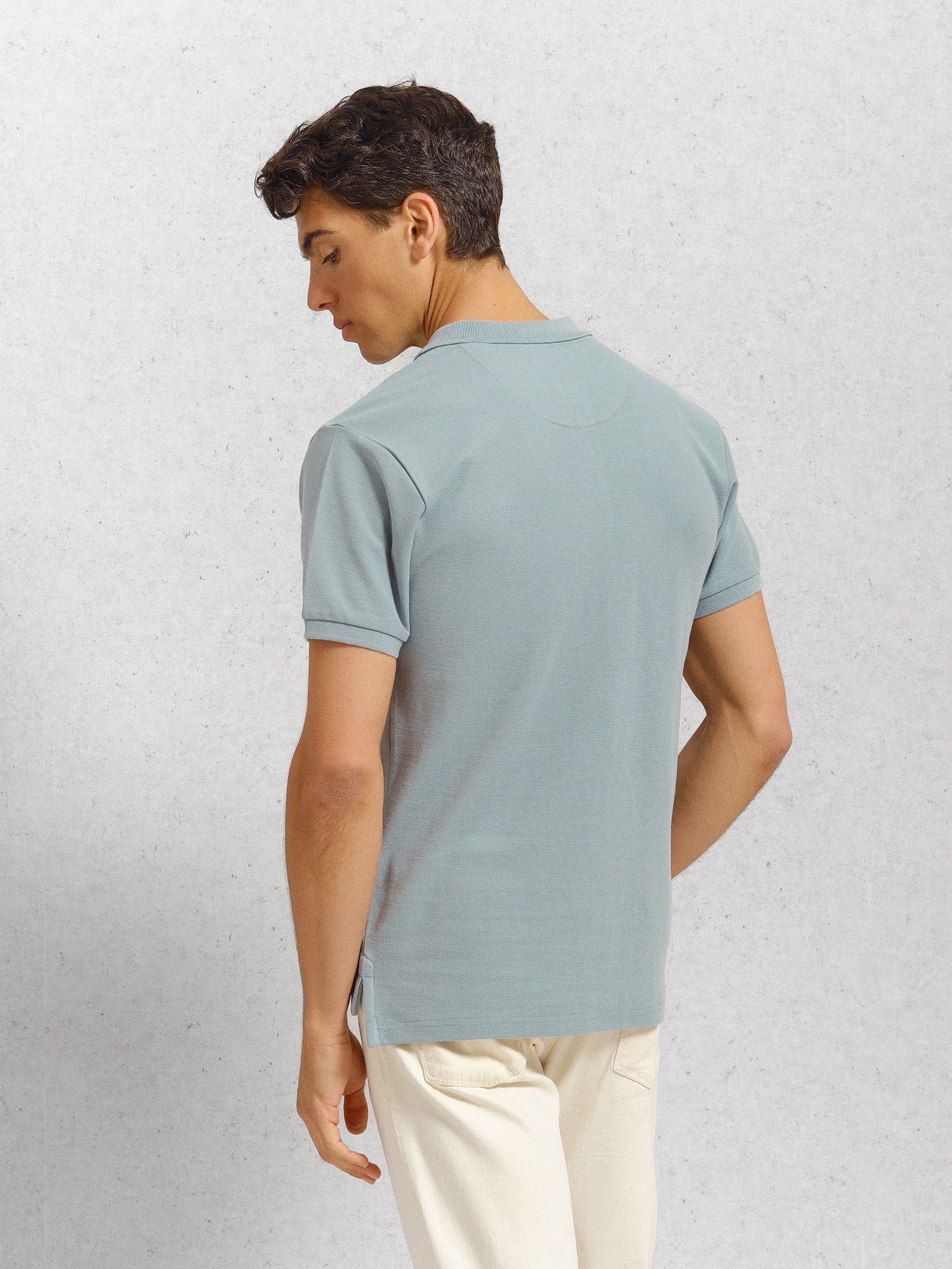 Polo Detalle Parche | Zafiro