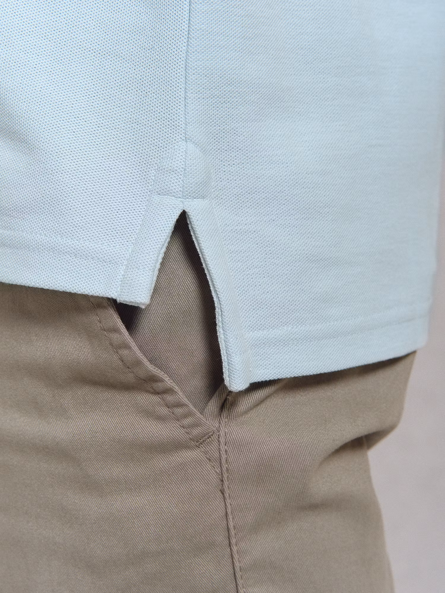 Polo Detalle Parche | Celeste