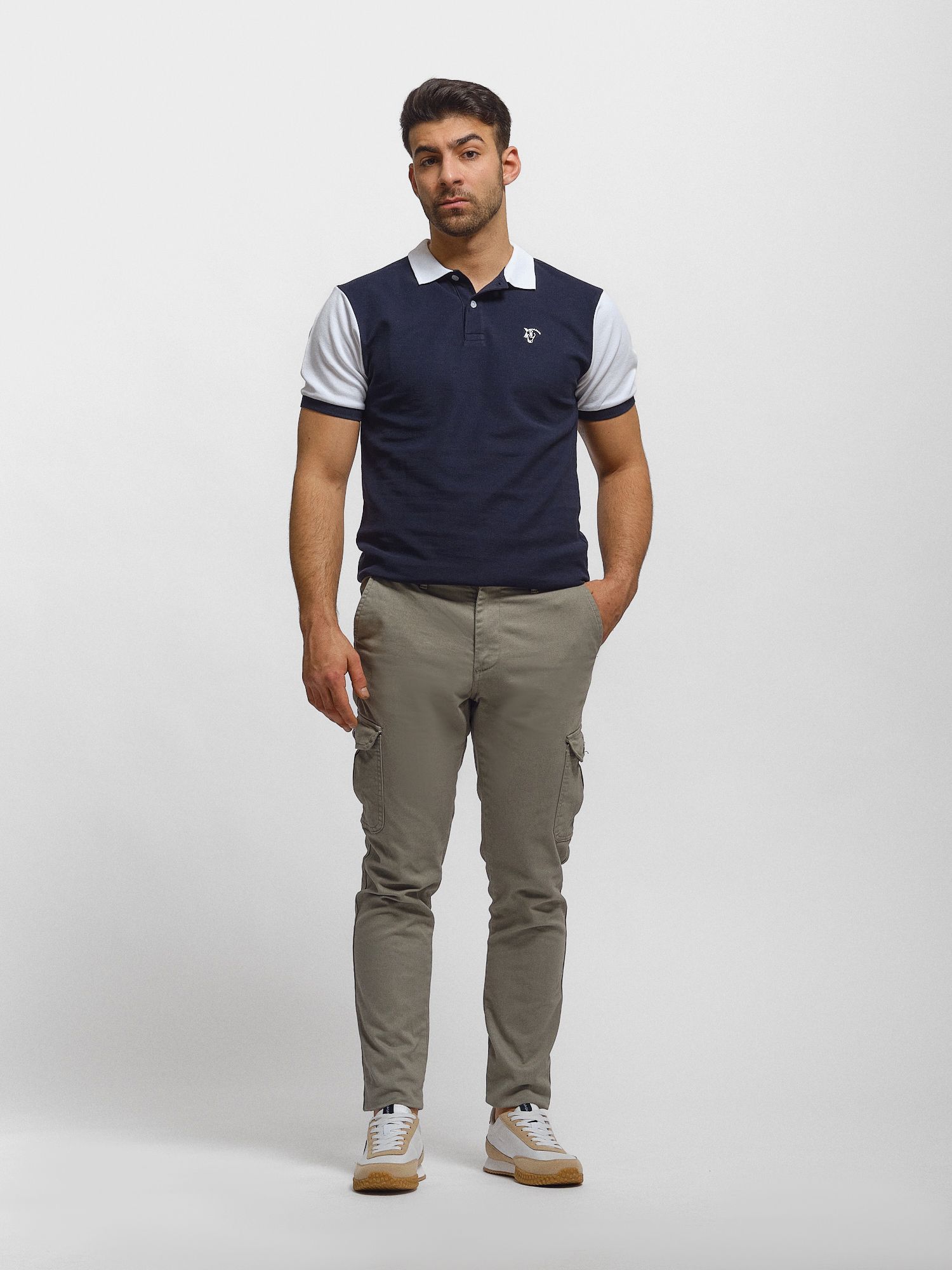 Polo Bicolor | Marino