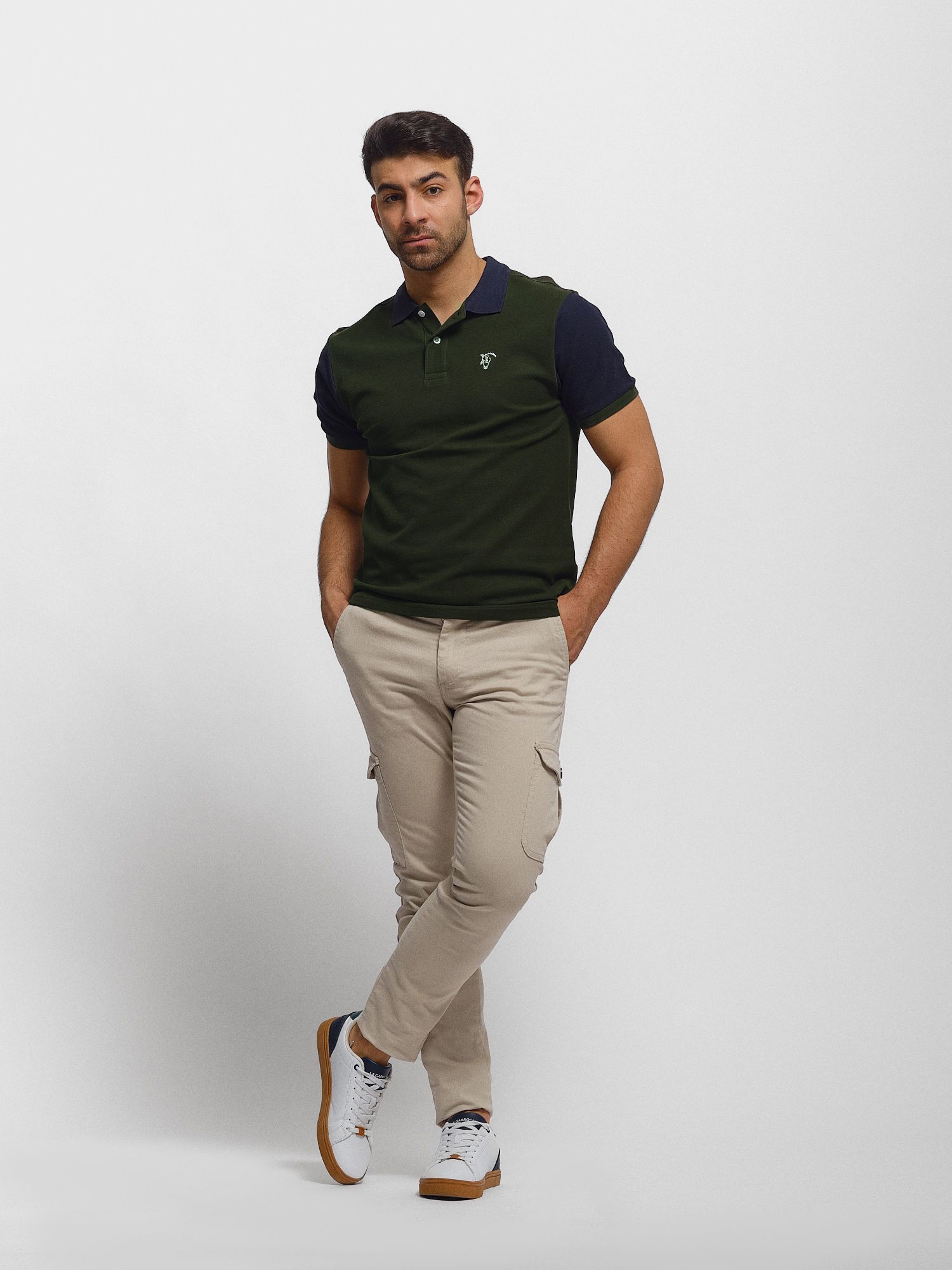 Polo Bicolor | Abeto