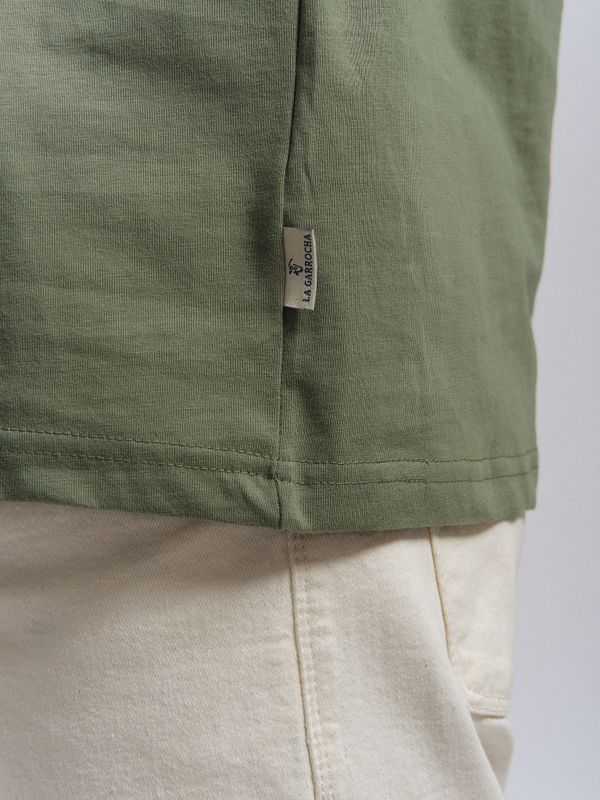 Camiseta Bolsillo Étnico | Salvia