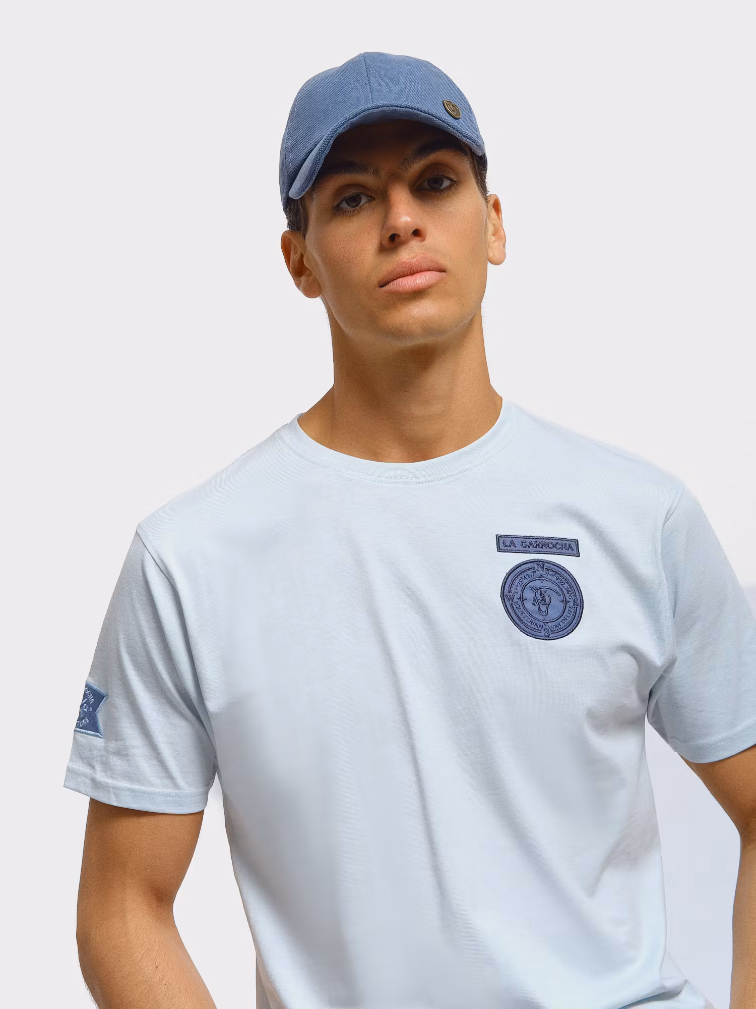 Patches T-shirt | Celeste