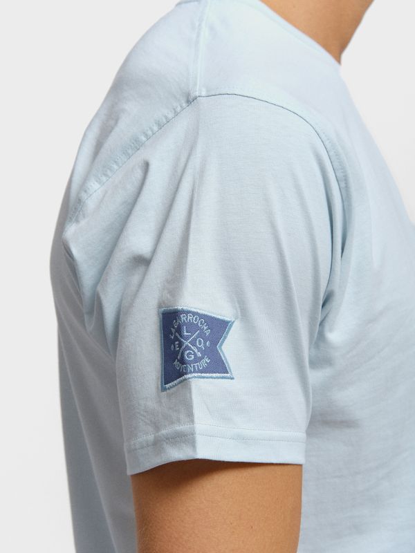 T-shirt à patchs | Celeste