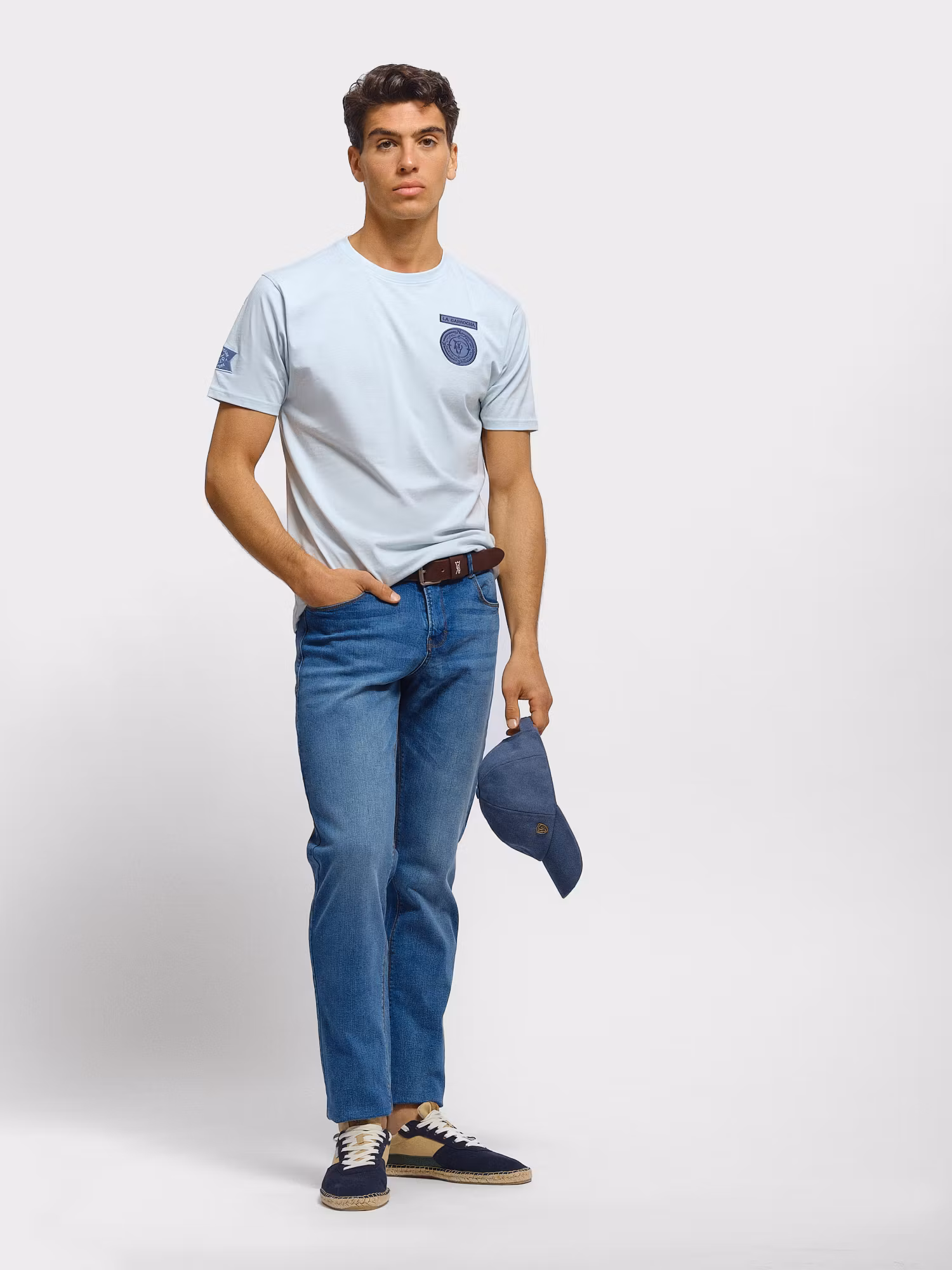 Patches T-shirt | Celeste