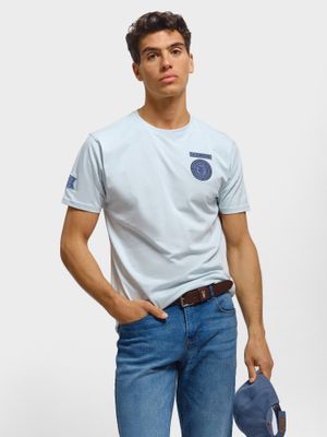 Patches T-shirt | Celeste