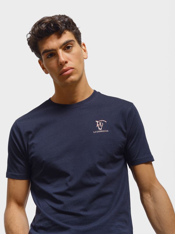 T-shirt ethnique mini | Marino