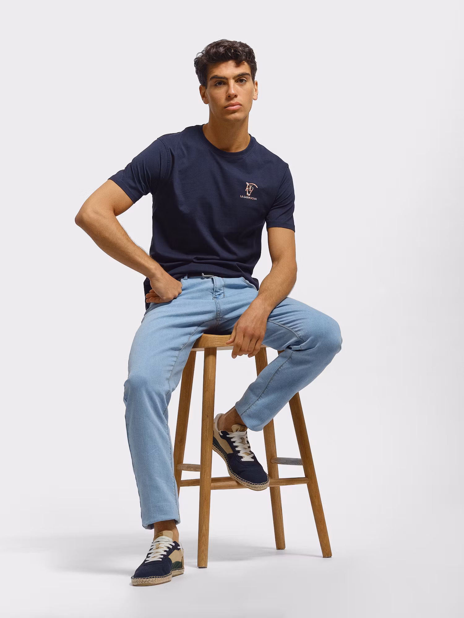 Mini Ethnic T-shirt | Marino