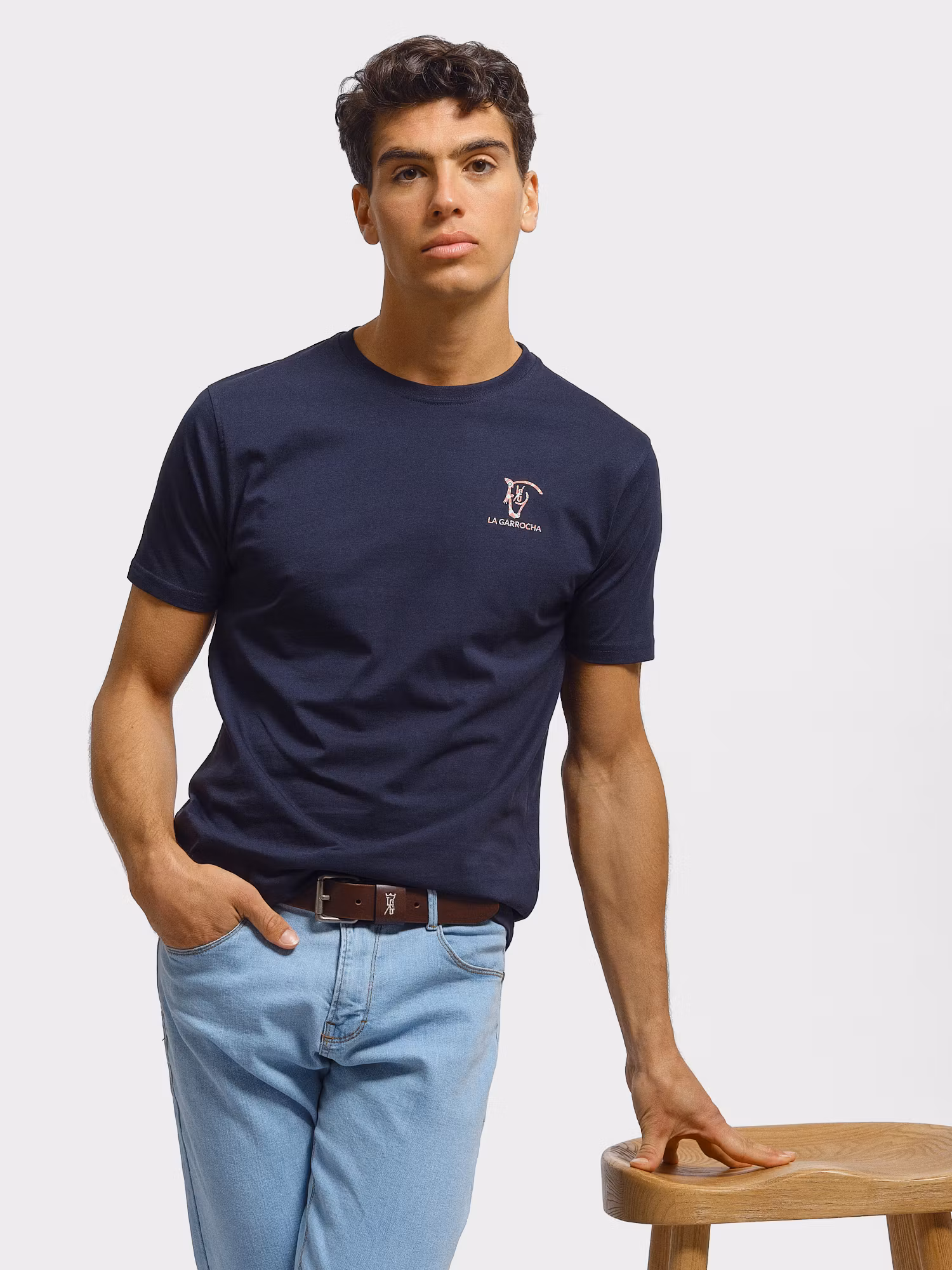 Mini Ethnic T-shirt | Marino