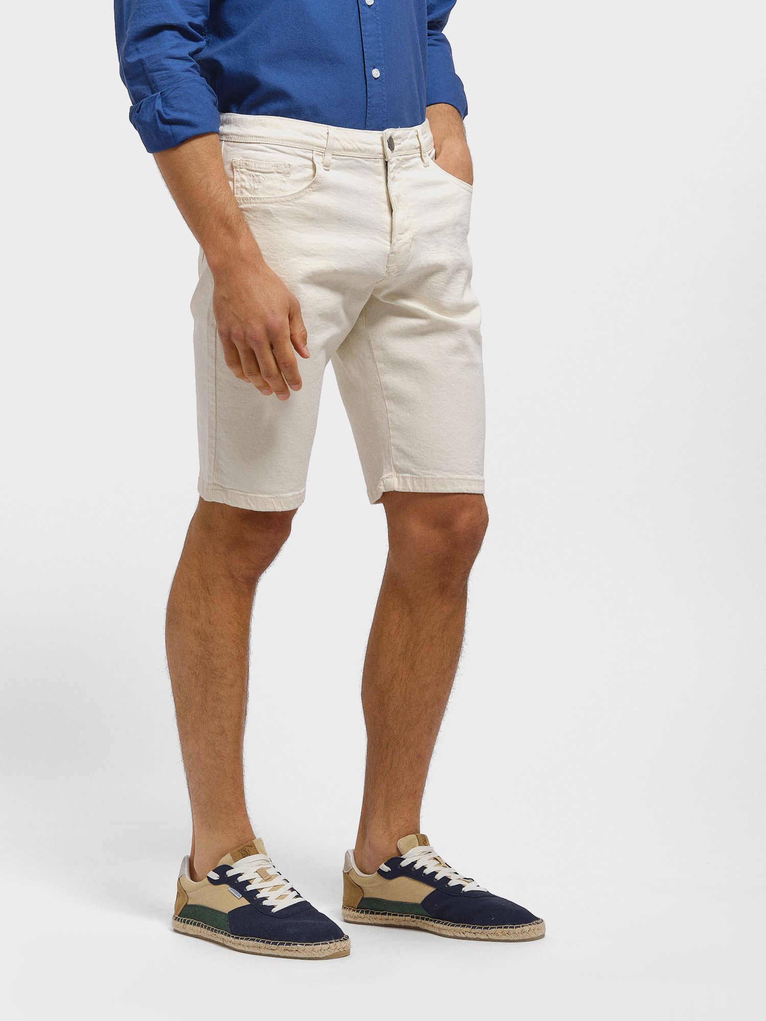 Denim Bermuda Short | Crudo