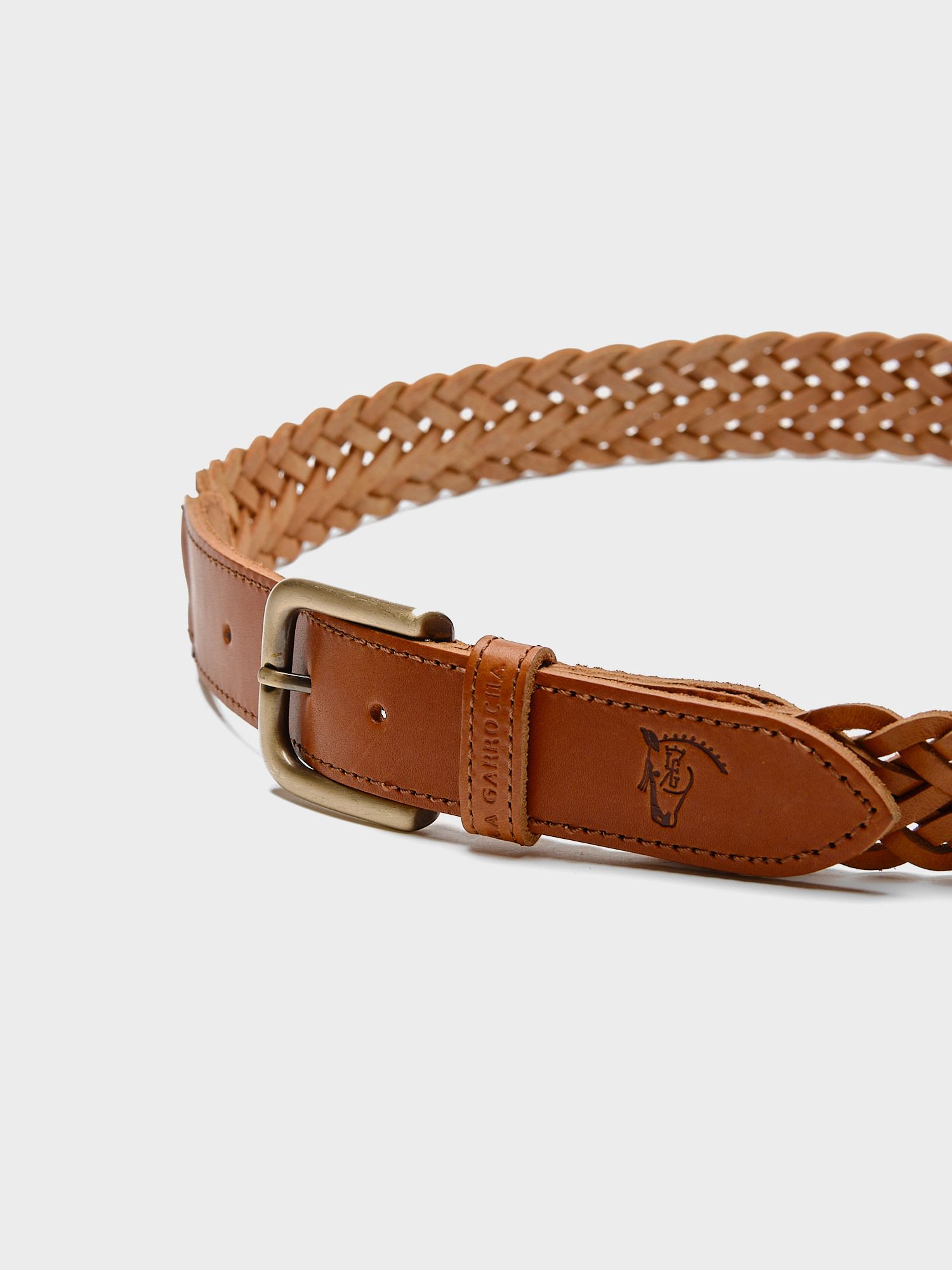 Braided Leather Belt | Cuero