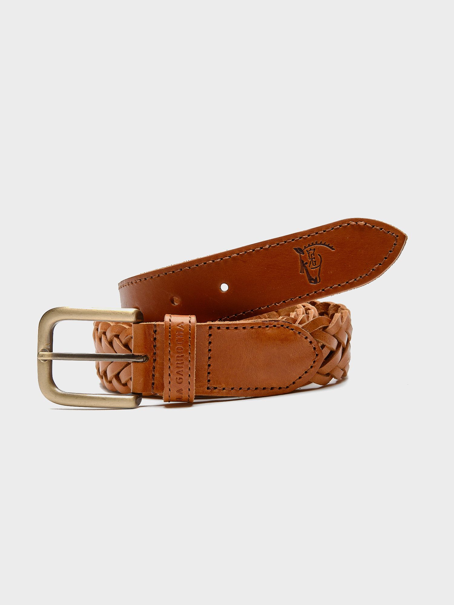 Braided Leather Belt | Cuero