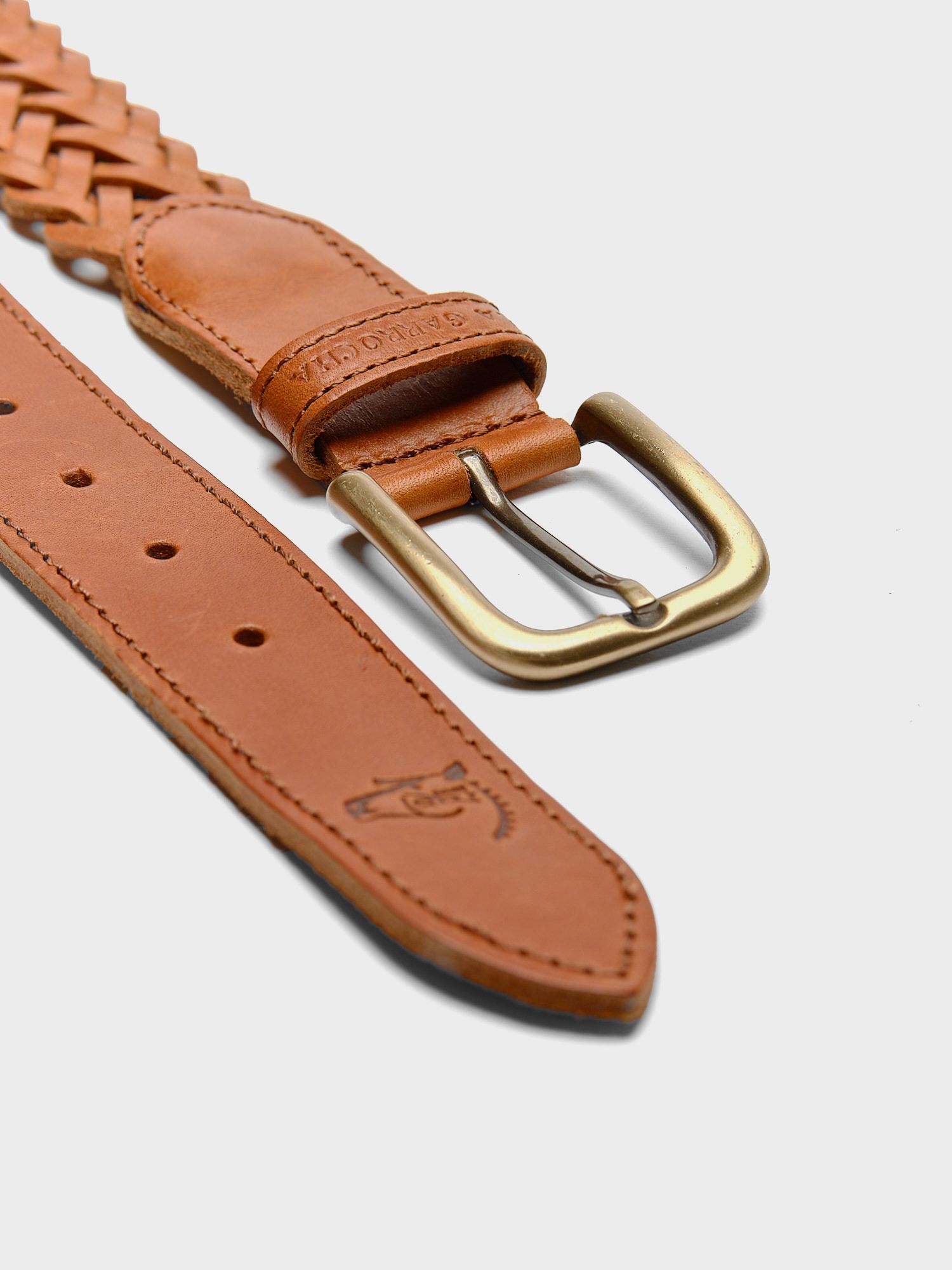 Braided Leather Belt | Cuero