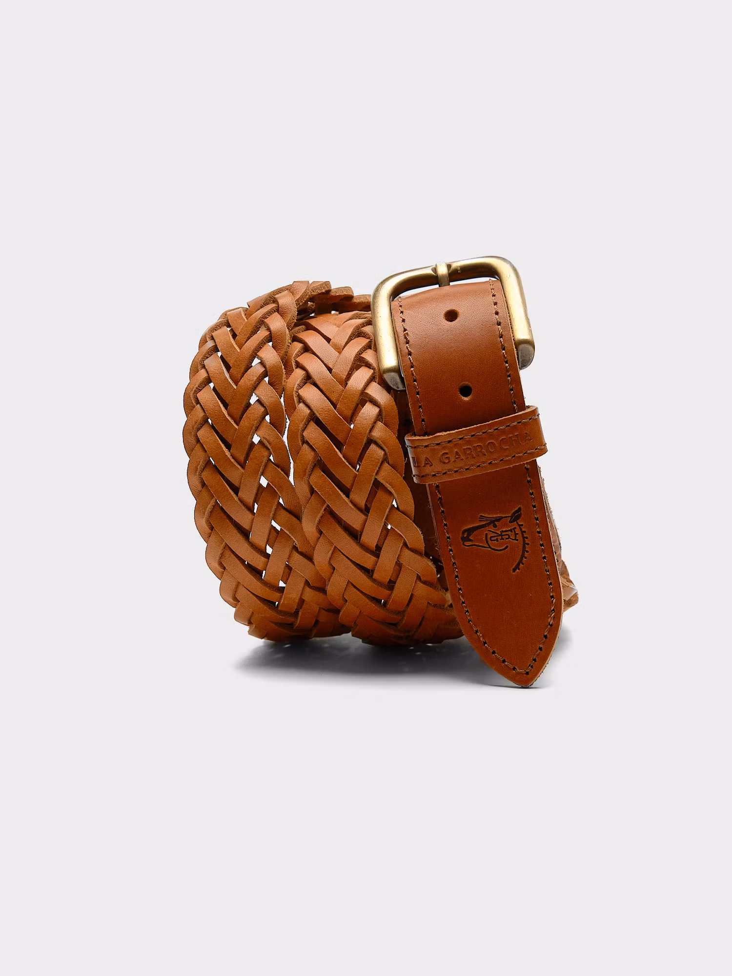 Braided Leather Belt | Cuero
