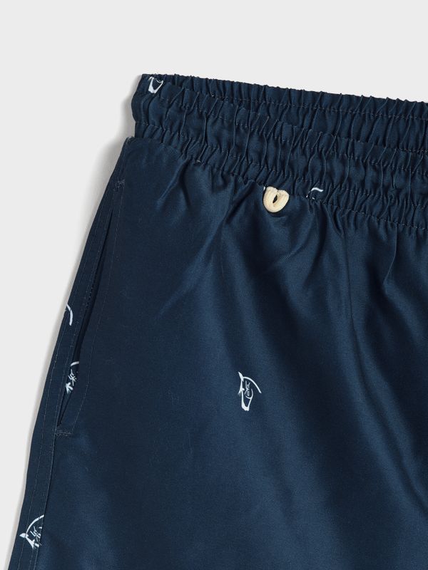 Calção de banho Brand Mini | Marino