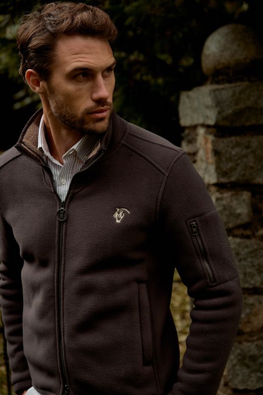 Fleece Jacket | Carbón