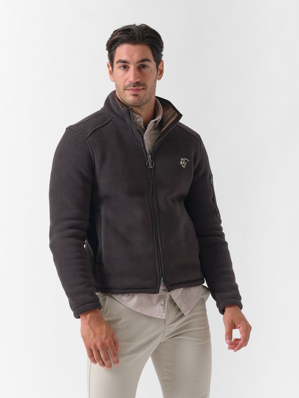 Fleece Jacket | Carbón