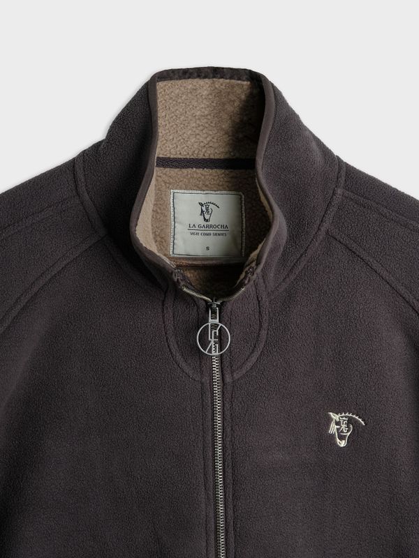Fleece Jacket | Carbón
