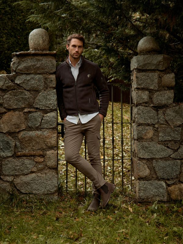 Fleece Jacket | Carbón