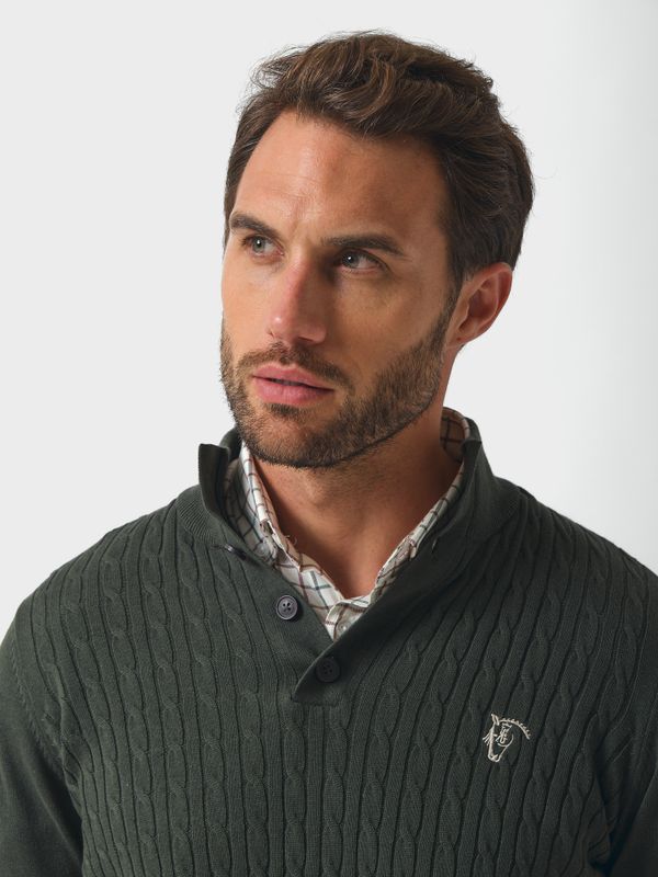 Pull Torsadé avec Boutons | Abeto