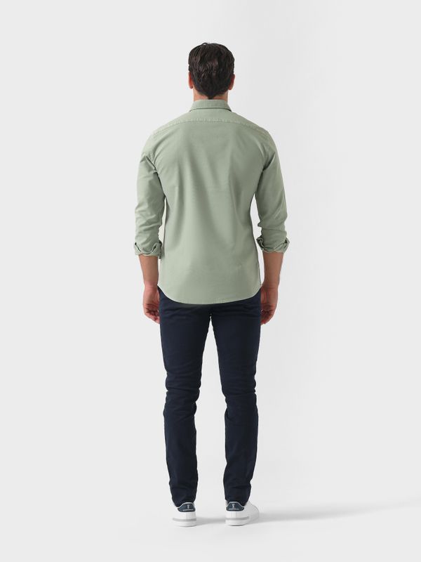 Garment Dyed Shirt | Basil