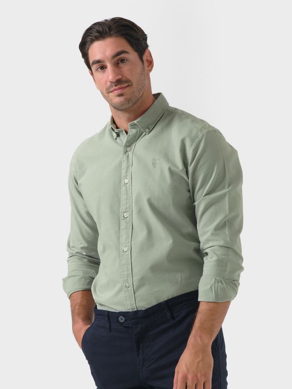 Garment Dyed Shirt | Basil