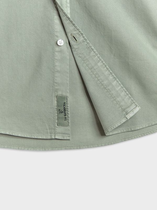 Garment Dyed Shirt | Basil