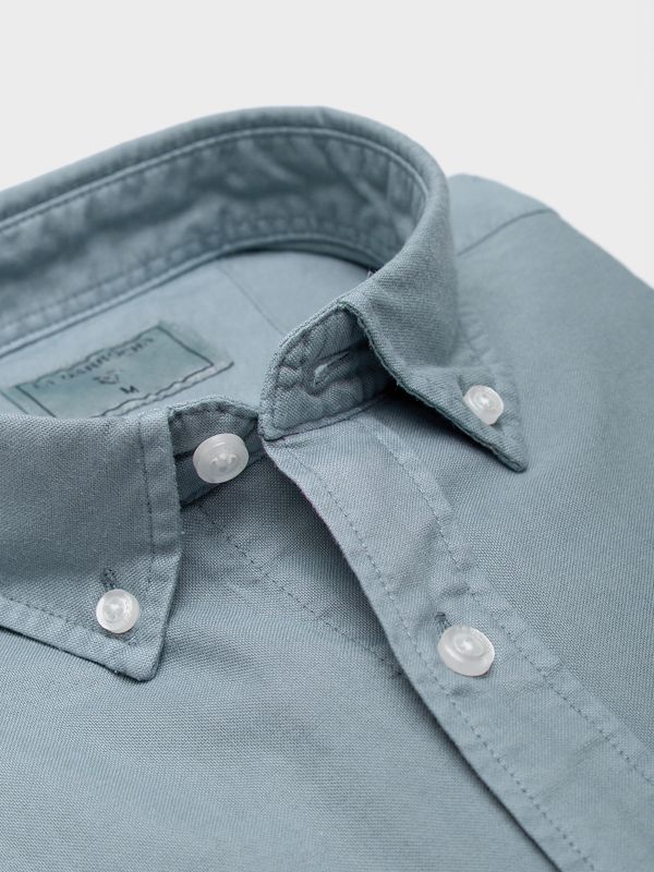 Garment Dyed Shirt | Cobalto