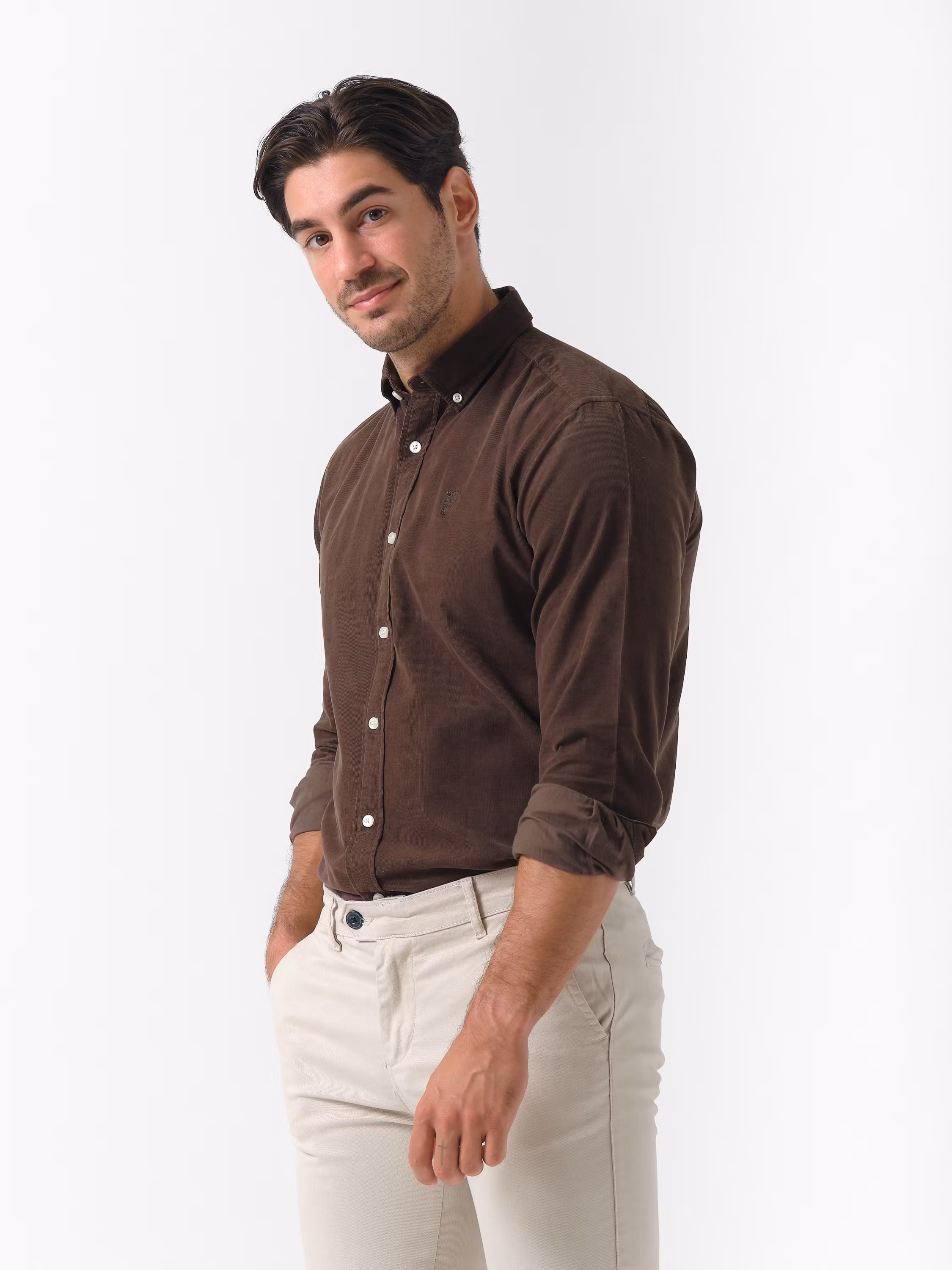 Corduroy Shirt | Moka